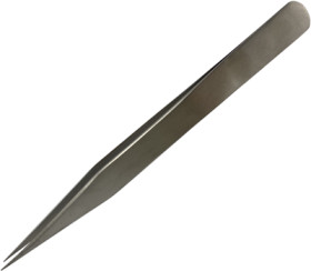 Tweezers, uninsulated, antimagnetic, carbon steel, 120 mm, BYB-7-30L0100