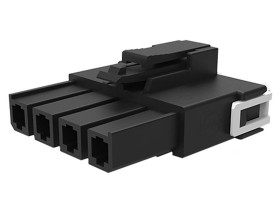 Adapter złącza 3-pinowe -rzędowe raster: 5.7mm Molex Żeński Montaż na kablu 200456