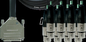 CFD 5 DFT CORDIAL 1x D-sub, 8x XLR female 3-pin, 5.00 m
