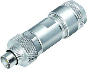 binder 99 0405 115 03-20 Złącze męskie kablowe złącze męskie proste Seria: 712 Łączna ilość styków: 3 1 szt.