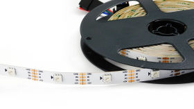 Taśma LED RGB WS2813, 5V, biała, 30/m, IP30