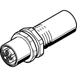 Obudowa Festo Przelotówka do szaf NEFU