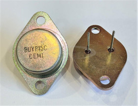 BUYP15C tranzystor NPN 100V 7A 90W h21e= 75 - 150 f= 10MHz TO-3 CEMI