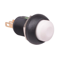 IMR7Z472UL APEM White Momentary 12mm Push Button Switch SPDT IP67