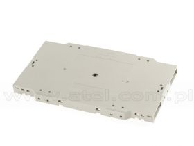 Kaseta światłowodowa z pokrywą z uchwytami na 24 spawy - wysokie uchwyty