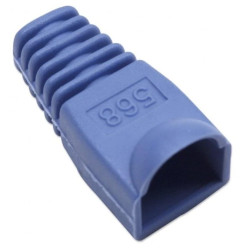Osłonka Wtyku RJ45 6.2mm Niebieska 10 sztuk