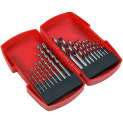 Sealey AK3718MW Wood/Masonry Drill Bit Set 18pc
