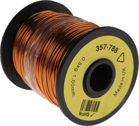 Przewód miedziany 1.08mm 0,82 mm² 18 AWG 1/1,0 mm dł. 80m