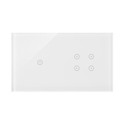 Panel dotykowy Simon 54 Touch 2 moduły biała perła