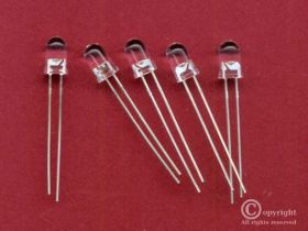 DIODA NADAWCZA IR (PODCZERWIEŃ) 5mm 1,2V 100mA 15mW 940nm LTE-5208 (5 SZTUK)