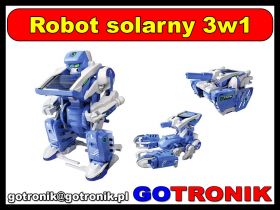 Robot solarny 3w1