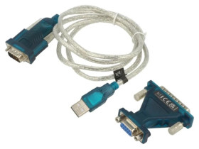 Konwerter USB-RS232, D-Sub 9-PIN/USB A UA0042B