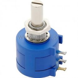 1K potencjometr wieloobrotowy; 2W; oś 6,2mm