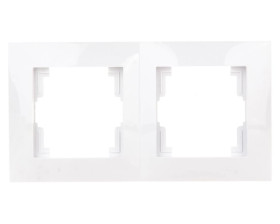 CARLA Ramka podwójna biała 1772-00