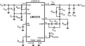 2.95-5.5V, 15A, Voltage Mode Synchronous Buck Regulator with Adjustable Frequency