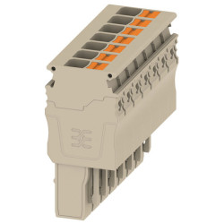 Weidm&#x171;ller 2882720000 Plug Male Push In 6mm Unshrouded