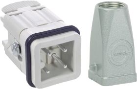 Zestaw złączy męskich EPIC®KIT H-A 3 75009602 LAPP 3 + PE śrubowe 1 zest.