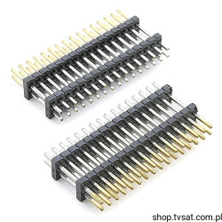 FW-16-02-L-D-220-140 Connector 2 x 16 Pin THT SAMTEC