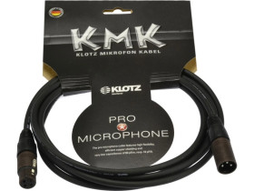 KLOTZ KMK Kabel mikrofonowy przedłużacz XLR (wtyk / gniazdo) 3m