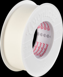1857 VDE Electrical insulation tape, 25 m, 30 mm, white