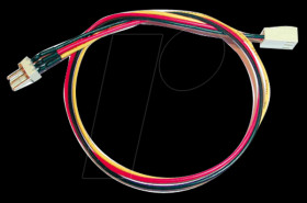 93631 Molex 30-cm extension cable, male and female connectors