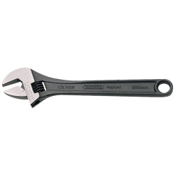 Draper Expert 52681 250 x 33mm Cap Adjustable Wrench with Phosphate Finish