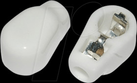 KAPPE6MM Anode cap 6mm (6.3mm) silver-plated