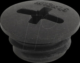 52006103 Blind plug, M12 x 1.5, black