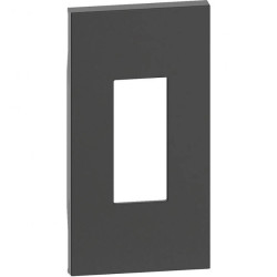 LIVING NOW plakietka RJ/av/lamp czarny 2m KG07M2