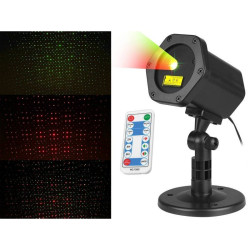 Projektor ogrodowy laserowy LTC Pilot, IP65, Zasilacz