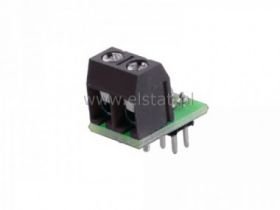 Złącze AK 2-pin czarne do płytki stykowej