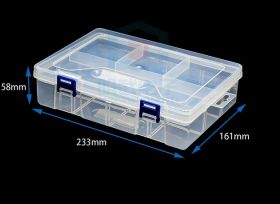 ORGANIZER POJEMNIK PLASTIKOWY BOX RFID 233x161x58mm