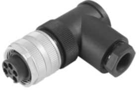 Jack, 7/8", 5 pole, screw connection, angled, 1292030000