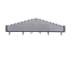 Złączka krosowa 8-piętrowa 1,5mm2 bez zatrzasków szara 727-120 /25szt./