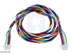 Pololu 6-Pin Female-Female JST SH-Style Cable 63cm