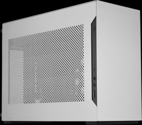 A4-H2O A4 Lian Li A4-H2O A4 Mini-ITX, PCIE4.0 riser cable, silver