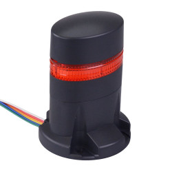 LD6A-1DQB-R Red Stack Light LED Tower Direct Mount 24VAC/DC IDEC