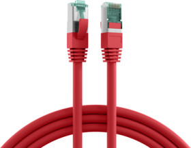 Patch cable, RJ45 plug, straight to RJ45 plug, straight, Cat 6A, S/FTP, LSZH, 40 m, red, MK6001.40R