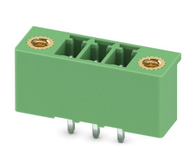 Wtykowy blok zaciskowy 3 -pinowe raster 3.5mm Przepust Męski Phoenix Contact