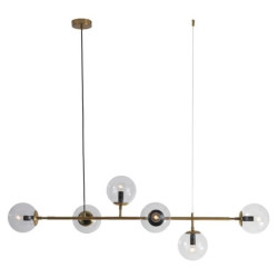 Lampa wisząca Alisa transparentne kulki LP-005/6P Light Prestige