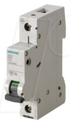 5SL6104-7 Circuit breaker, C 4 A, 1-pole