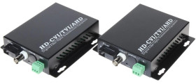 Światłowodowy konwerter WIDEO OVH-1D/SC 1X VIDEO + RS-485 komplet TXRX