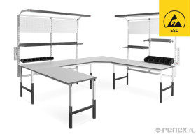 Stanowisko narożne Classic 1530-1830 z dostawką 1530