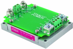 DC converter, 9-18 VDC, 101 W, 1 output, 28 VDC, 90 % efficiency, TEP 100-1216-CM
