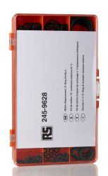 Zestaw pierścieni O-Ring RS PRO Viton® Zestaw oringów, wymiary metryczne