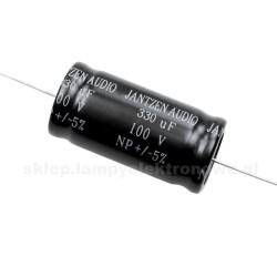Kondensator 330uF/100V Bipolar Axial EleCap Jantzen