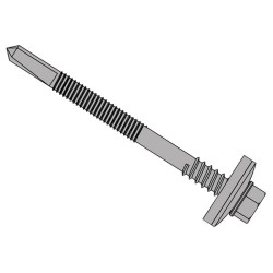ForgeFix TechFast Composite Panel - Steel Hex Screw No5 19mmWasher 5.5x105mm 100