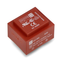 Transformator zalewany Myrra 44194 EI38 3,2VA 230V/9V