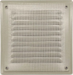 Osłona kratki skośna metalowa 140x140 GRAFIT
