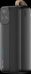 220549 Power bank, LiPo, 27,000 mAh, 2x USB-A, 2x USB-C, black